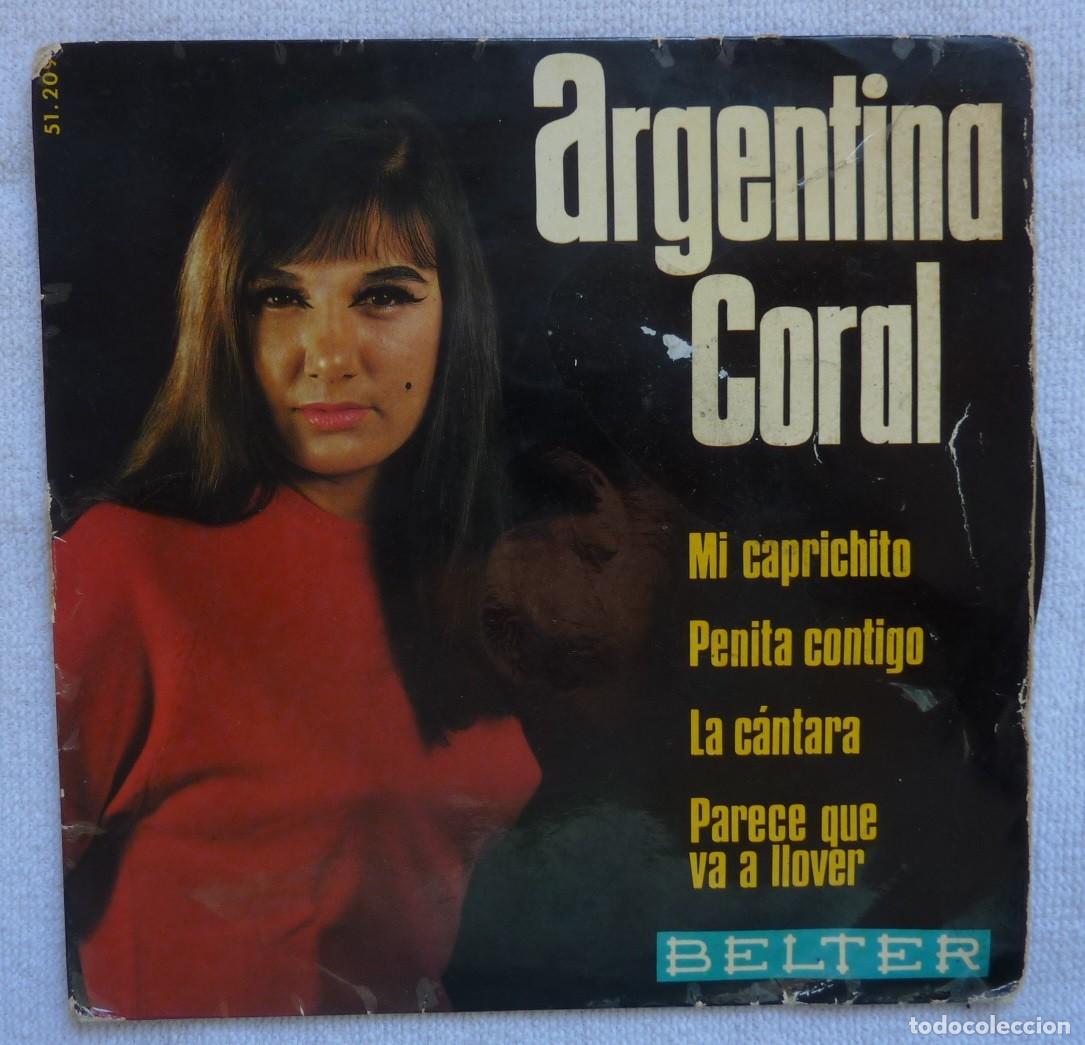 Discos de vinilo: ARGENTINA CORAL // LA CANTARA+3 // 1966 // EP - Foto 1