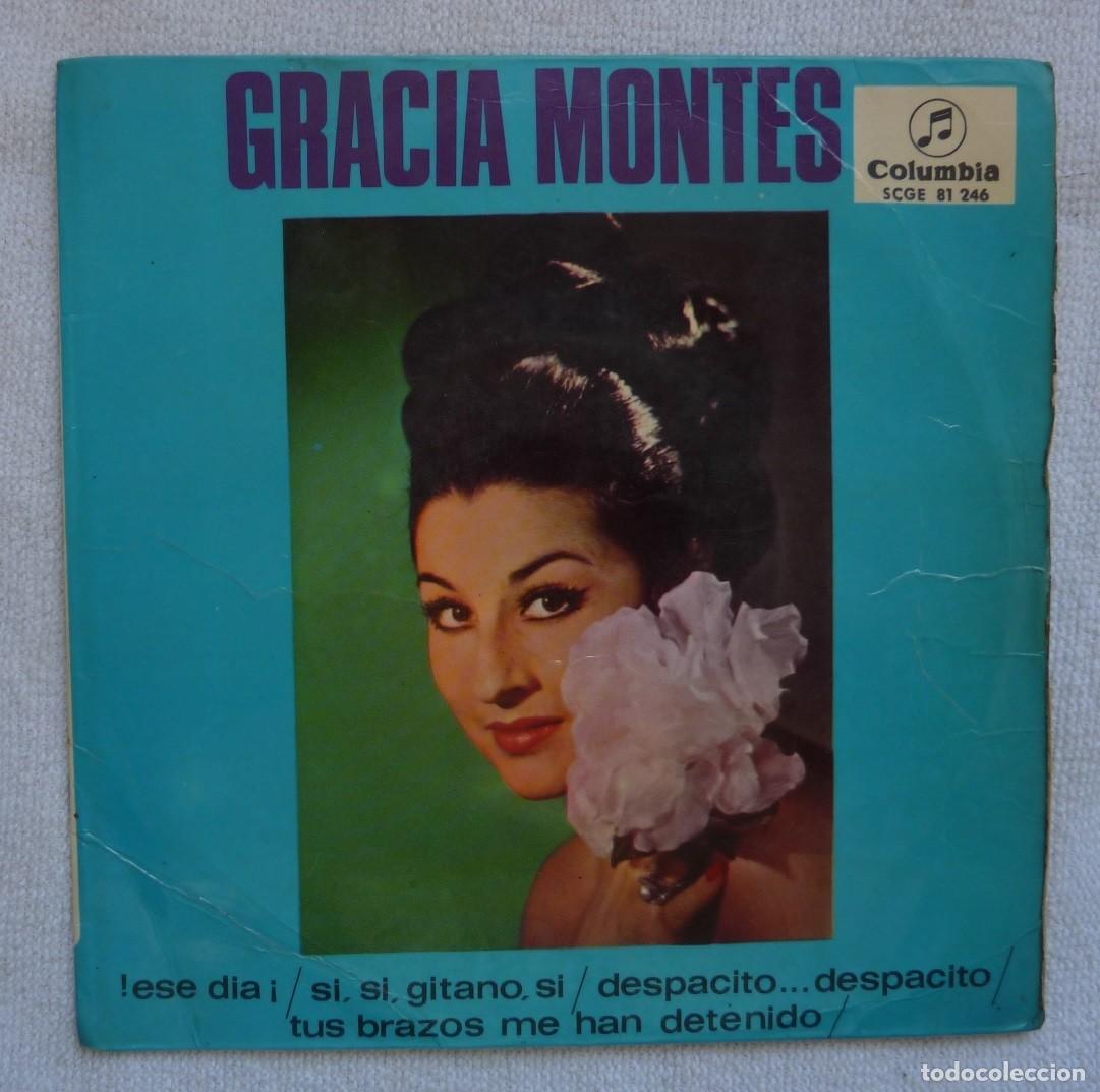Discos de vinilo: GRACIA MONTES // &iexcl;ESE DIA!+3 // 1966 // EP - Foto 1