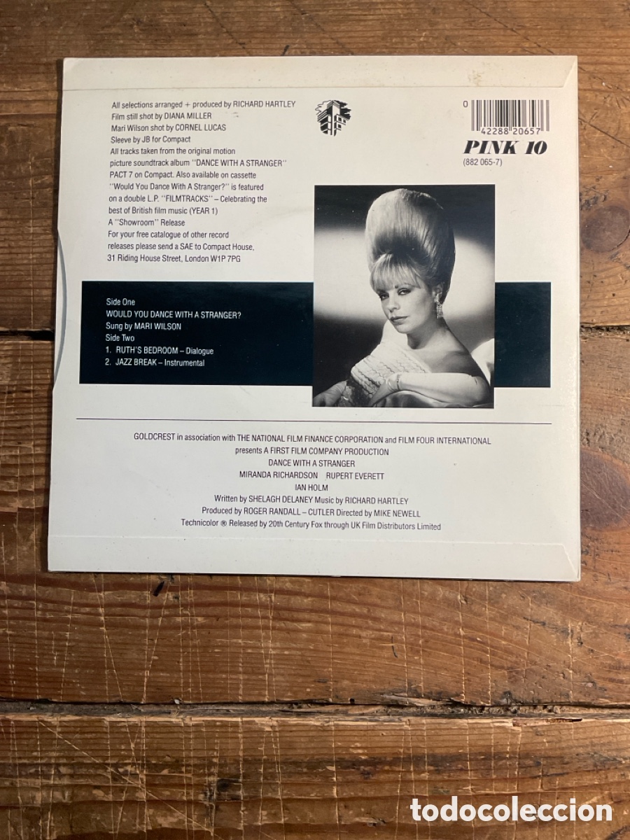 Discos de vinilo: MARI WILSON-DANCE WITH A STRANGER - Foto 2