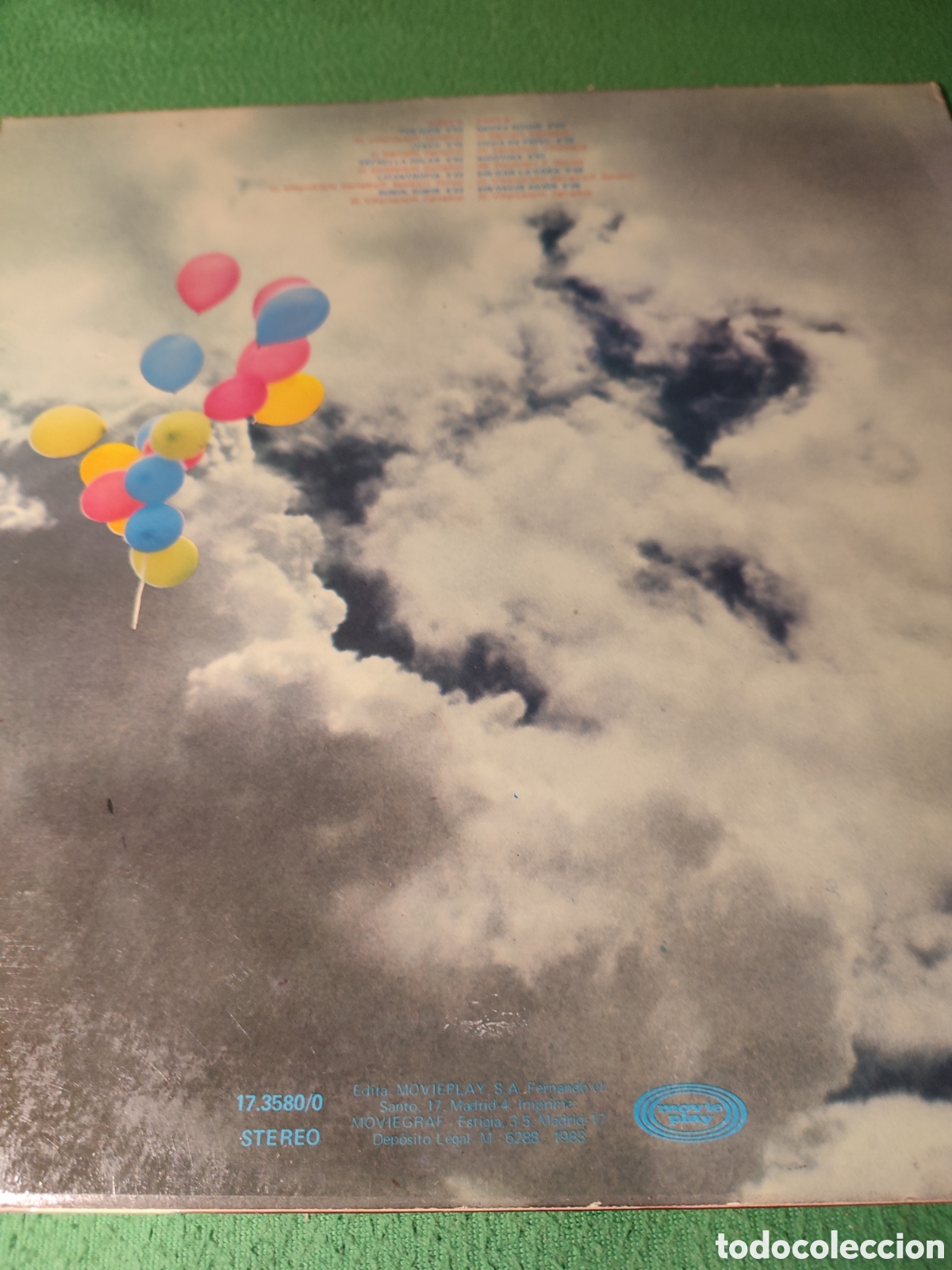 Discos de vinilo: Hilario Camacho - Subir, subir - Foto 4