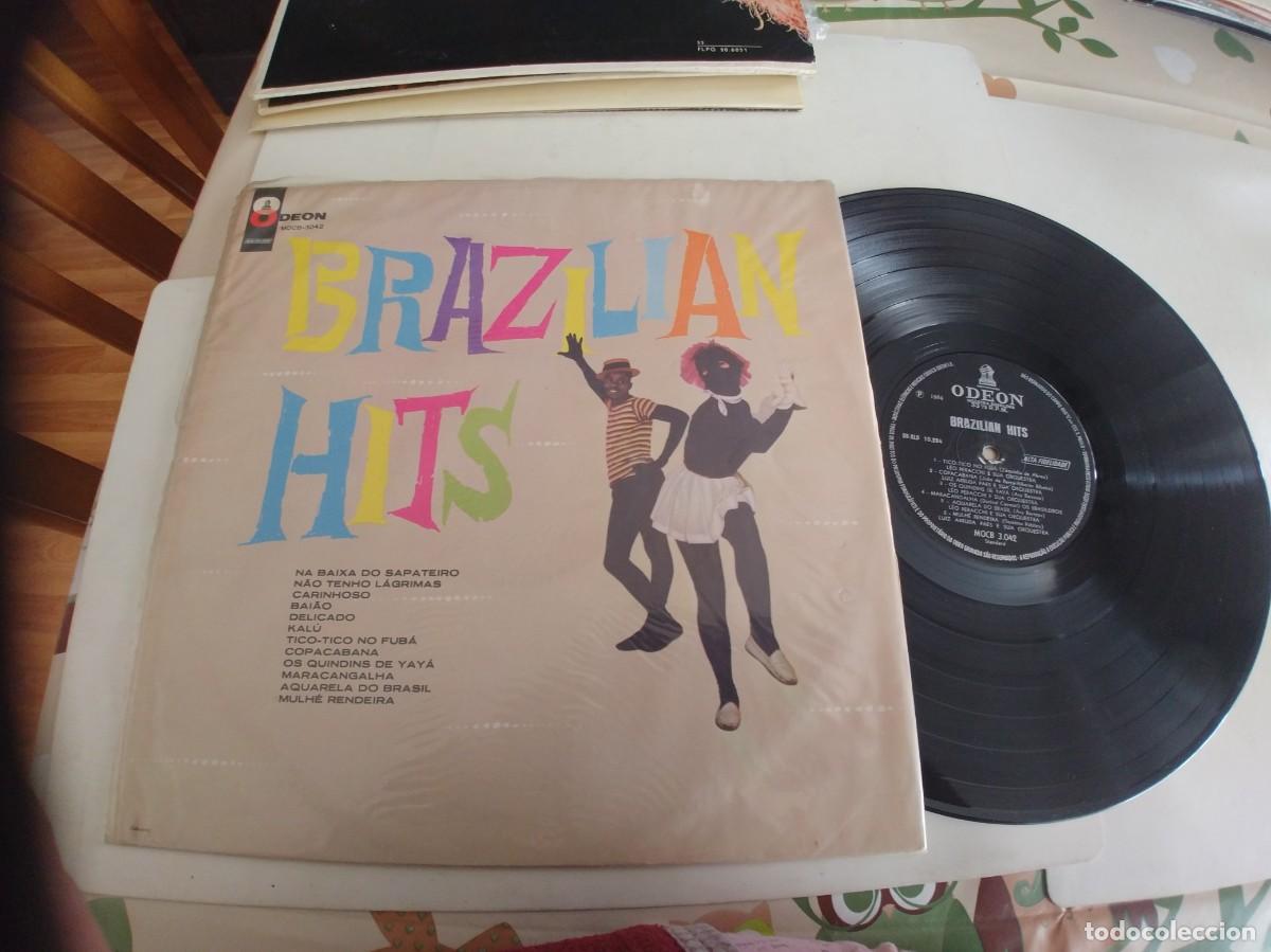 Disques de vinyle: BRAZILIAN HITS-LP OBRAS PRIMAS DE MUSICA BRASILEIRA EXPORTADA