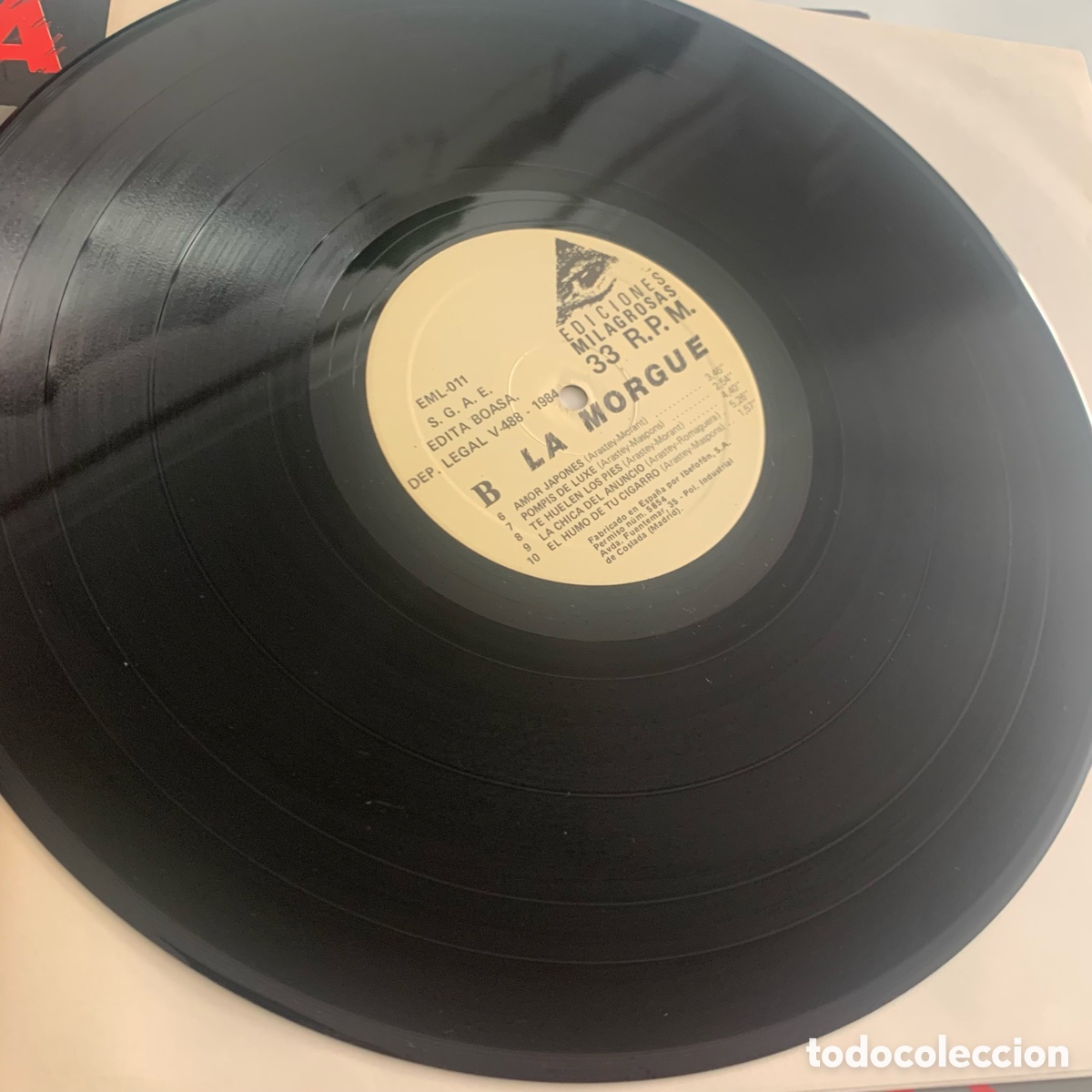 Discos de vinilo: LP La Morgue &ndash; Watussi DE 1984 - Foto 3