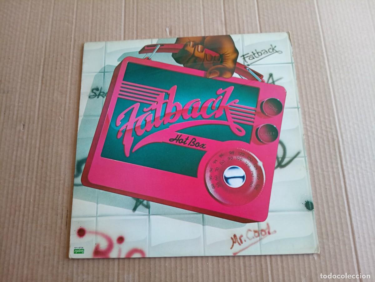 Discos de vinilo: FATBACK - HOT BOX LP 1980 EDICION USA - Foto 1