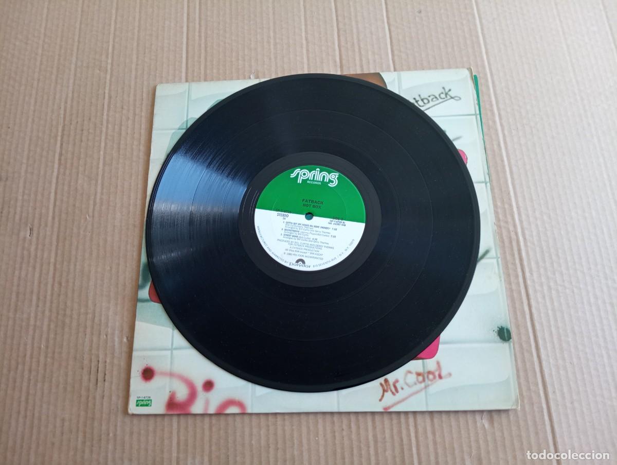 Discos de vinilo: FATBACK - HOT BOX LP 1980 EDICION USA - Foto 3