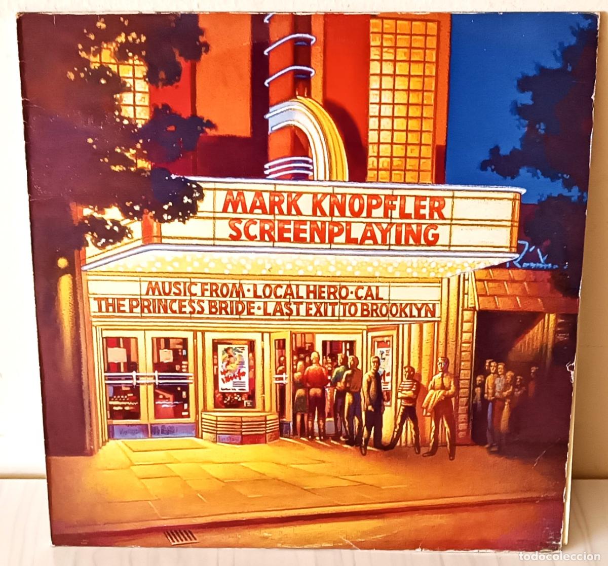 Discos de vinilo: MARK KNOPFLER - SCREENPLAYING VERTIGO 2 LP&acute;S - 1993 - Foto 1