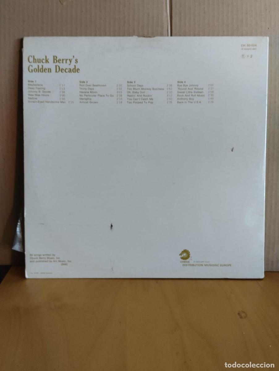 Discos de vinilo: CHUCK BERRY --- GOLDEN DECADE - Foto 2