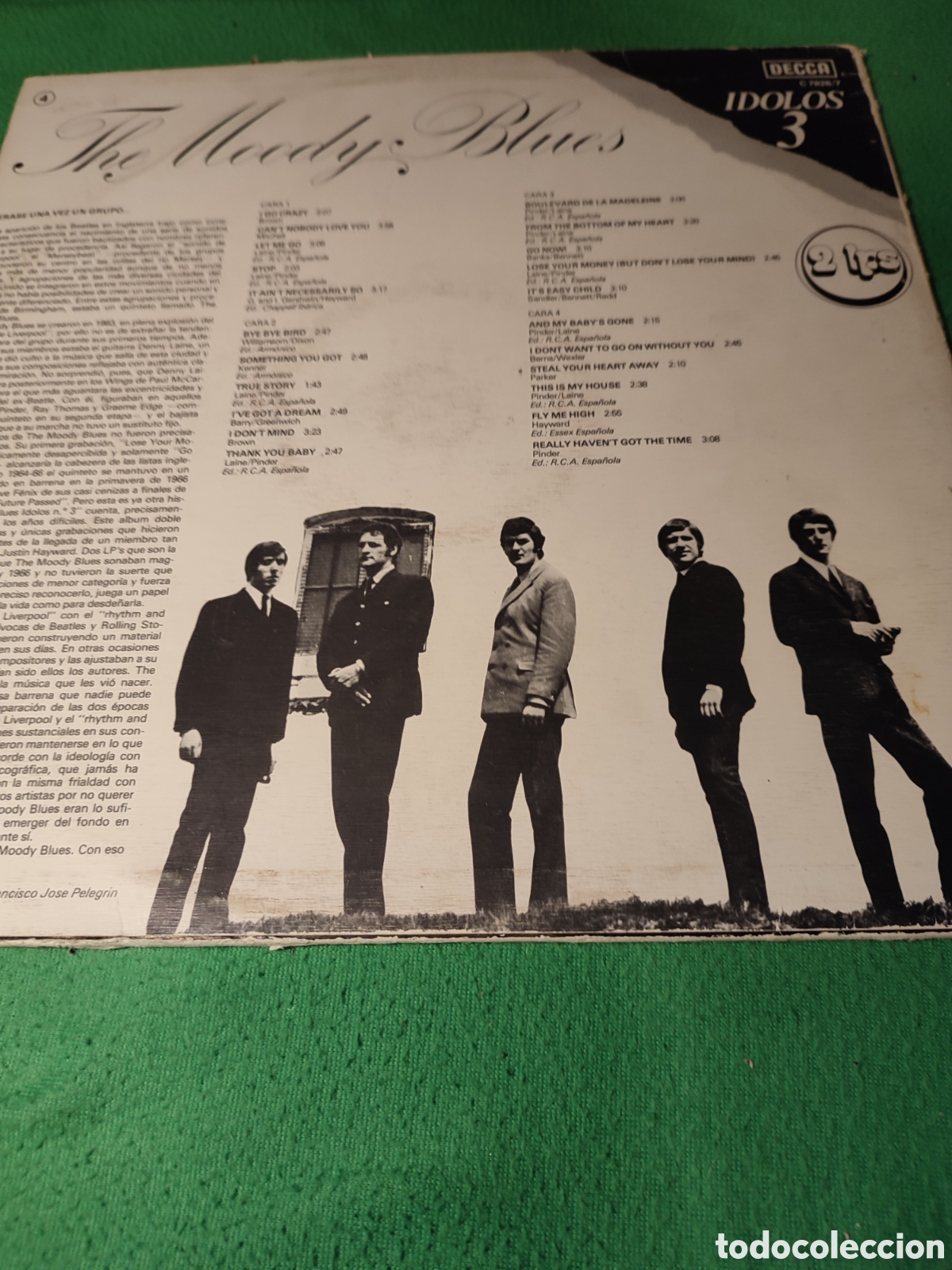 Discos de vinilo: The Moody Blues - Sus comienzos 2 Lps - Foto 2