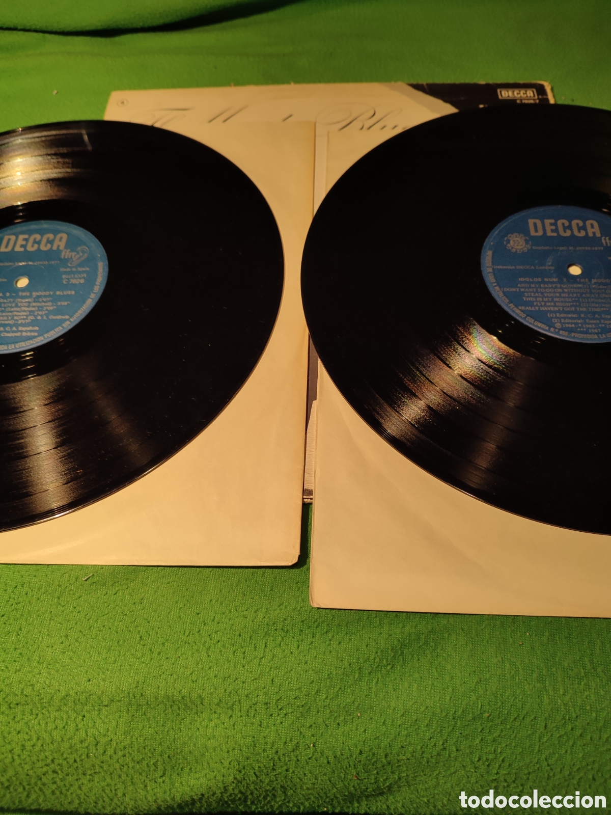 Discos de vinilo: The Moody Blues - Sus comienzos 2 Lps - Foto 3
