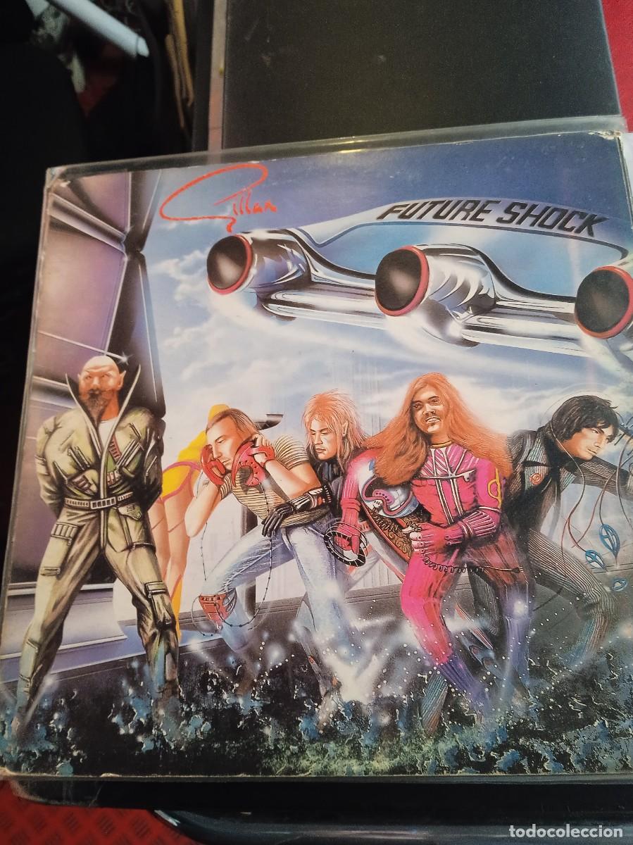 Discos de vinilo: GILLAN- FUTURE SHOCK. LP - Foto 1