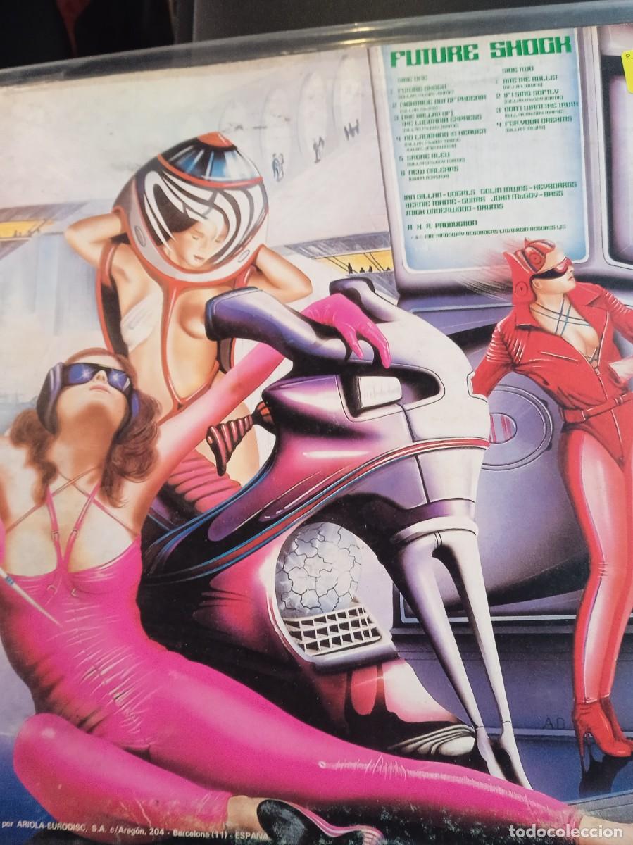 Discos de vinilo: GILLAN- FUTURE SHOCK. LP - Foto 2