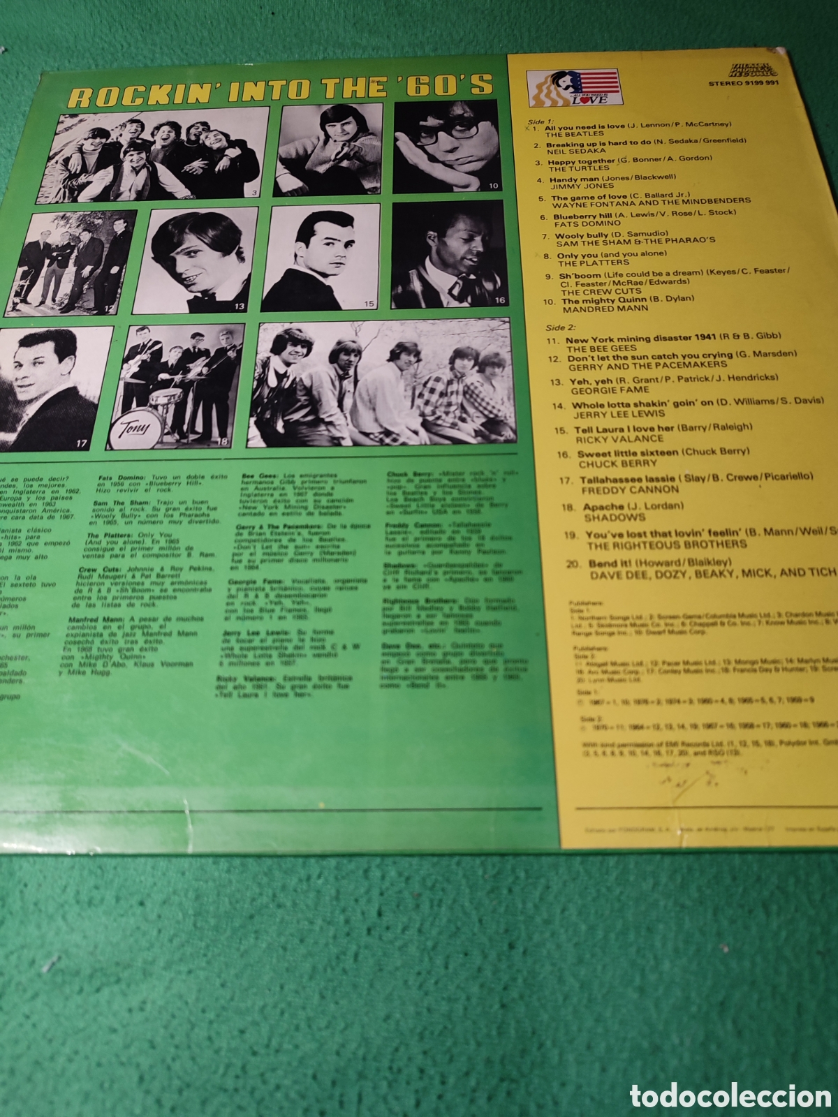 Discos de vinilo: Rockin into the 60s - Varios - Foto 2