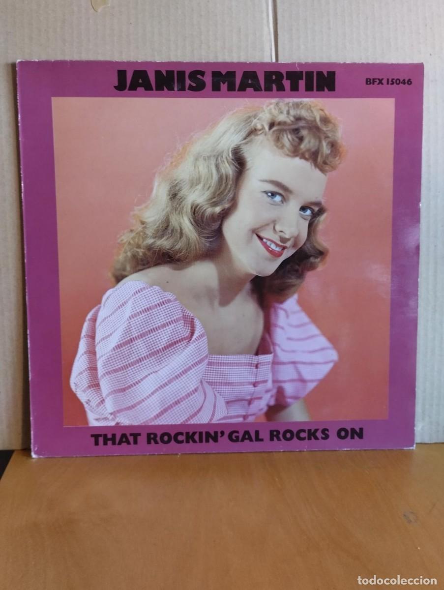 Discos de vinilo: JANIS MARTIN ---- THAT ROCKIN&acute;GAL ROCK ON - Foto 1