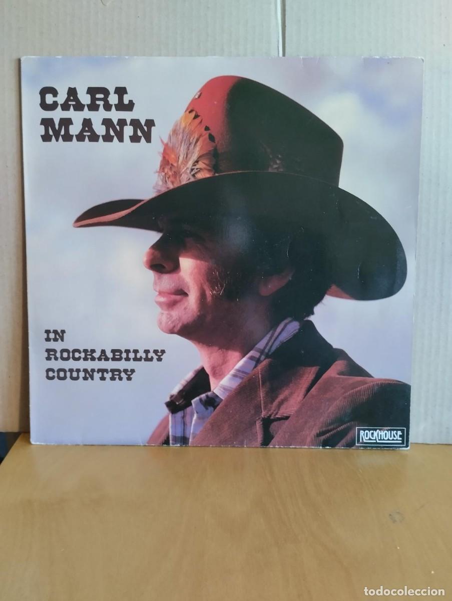 Discos de vinilo: CARL MANN ---- IN ROCKABILLY COUNTRY - Foto 1