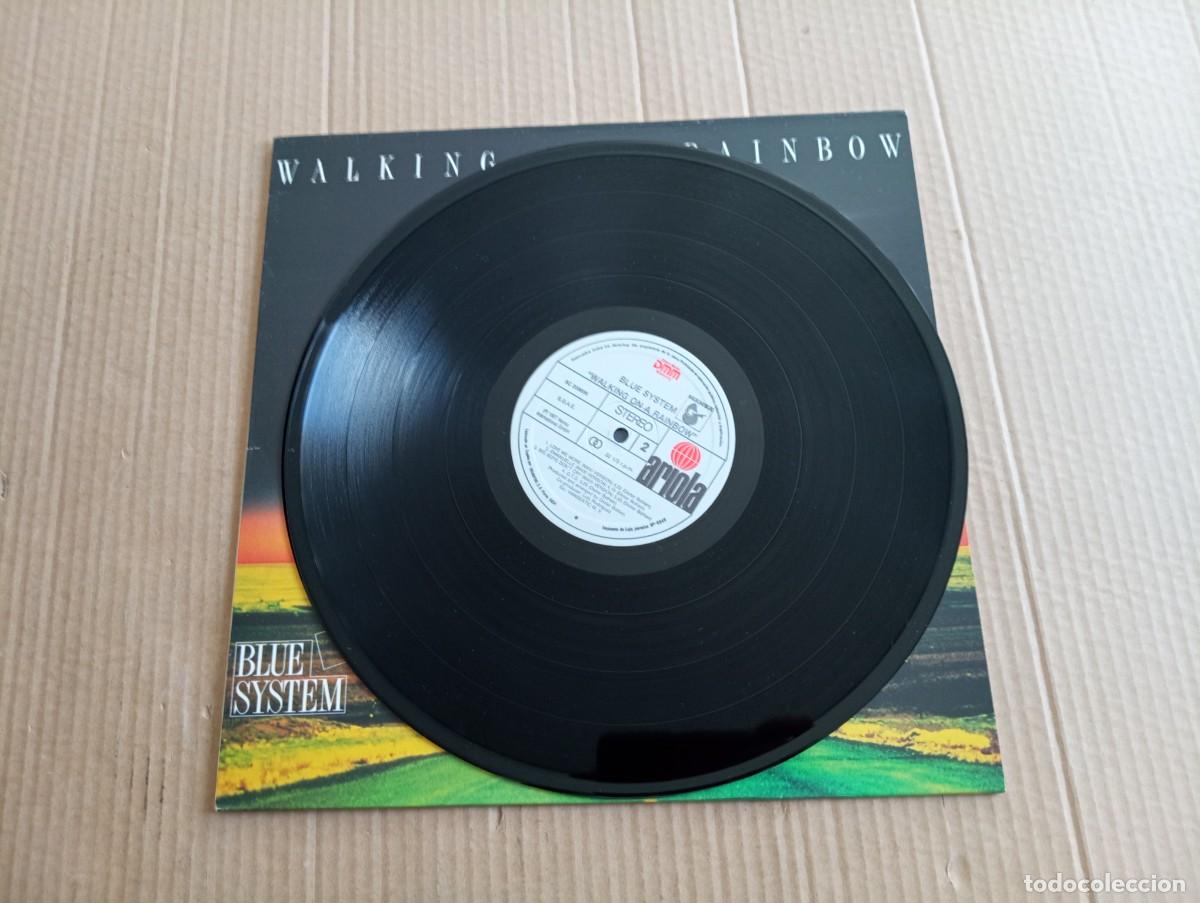 Discos de vinilo: BLUE SYSTEM - WALKING ON A RAINBOW LP 1987 EDICION ESPA&Ntilde;OLA - Foto 2