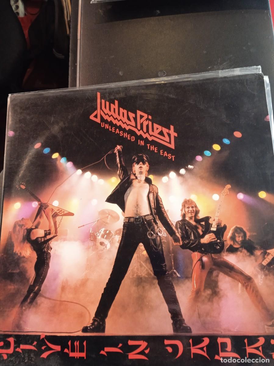 Discos de vinilo: JUDAS PRIEST- UNLEASHED IN THE EAST. LP - Foto 1