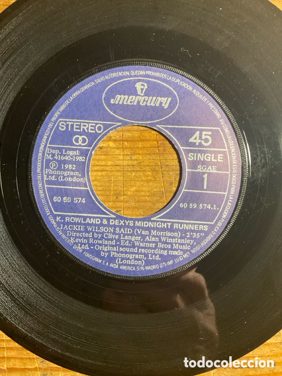 Discos de vinilo: Dexys Midnight Runners-Dijo Jackie Wilson - Foto 3