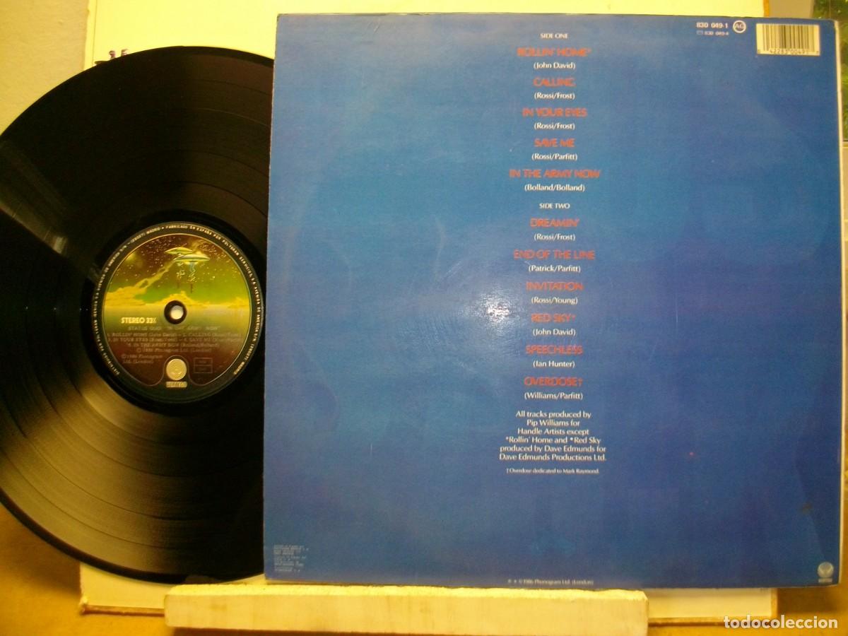 Discos de vinilo: Status Quo In the Army Now LP - Foto 2