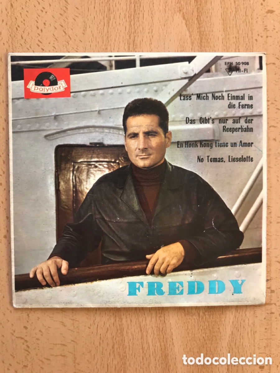 Discos de vinilo: Single &rdquo; FREDDY &rdquo; - Foto 1