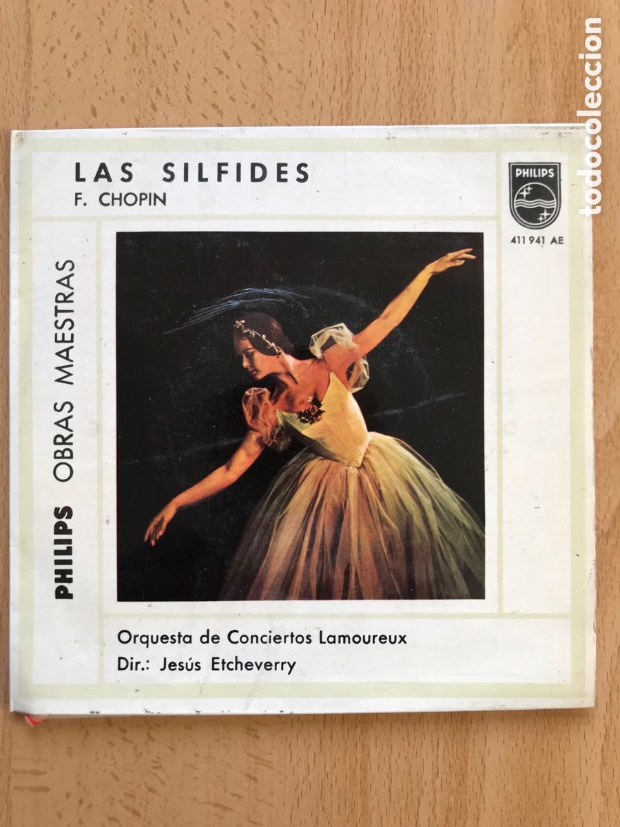 Discos de vinilo: Single &rdquo;LAS SILFIDES&rdquo; de F.CHOPIN - Foto 1