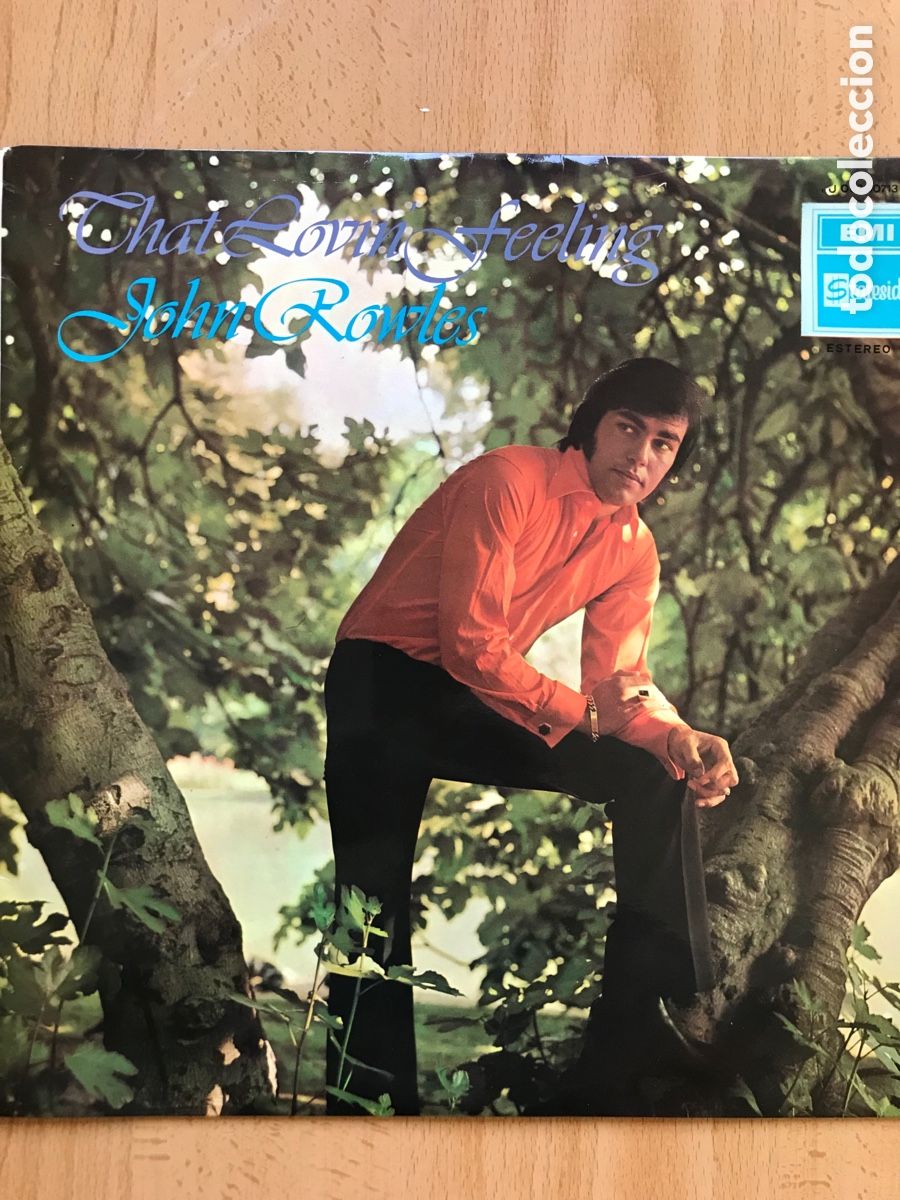 Discos de vinilo: LP &rdquo;THAT LOVIN FEELING &rdquo; de JOHN ROWLES - Foto 1