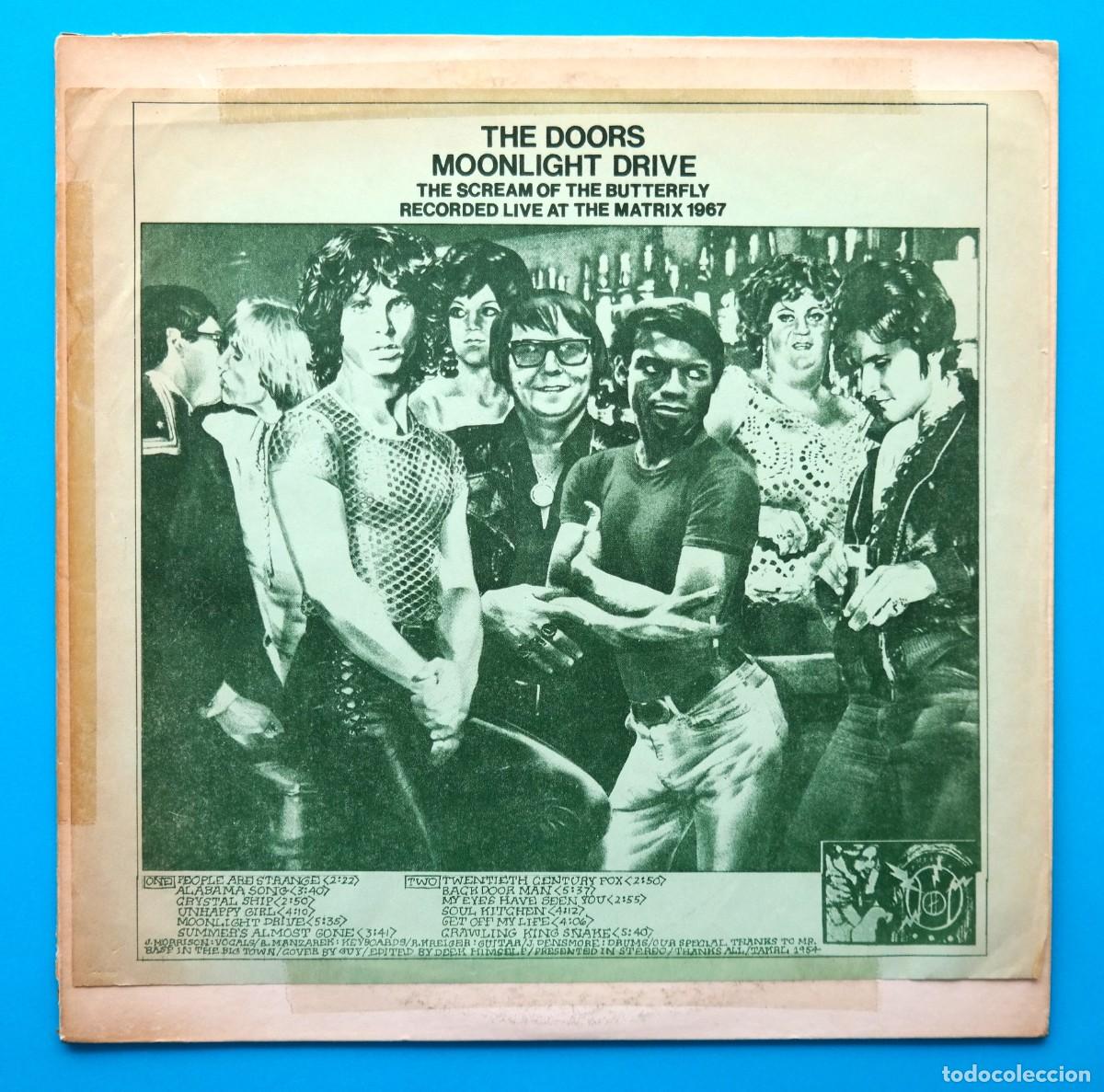 Discos de vinilo: The Doors &ndash; Moonlight Drive / Rare 1976 US Release - Foto 1