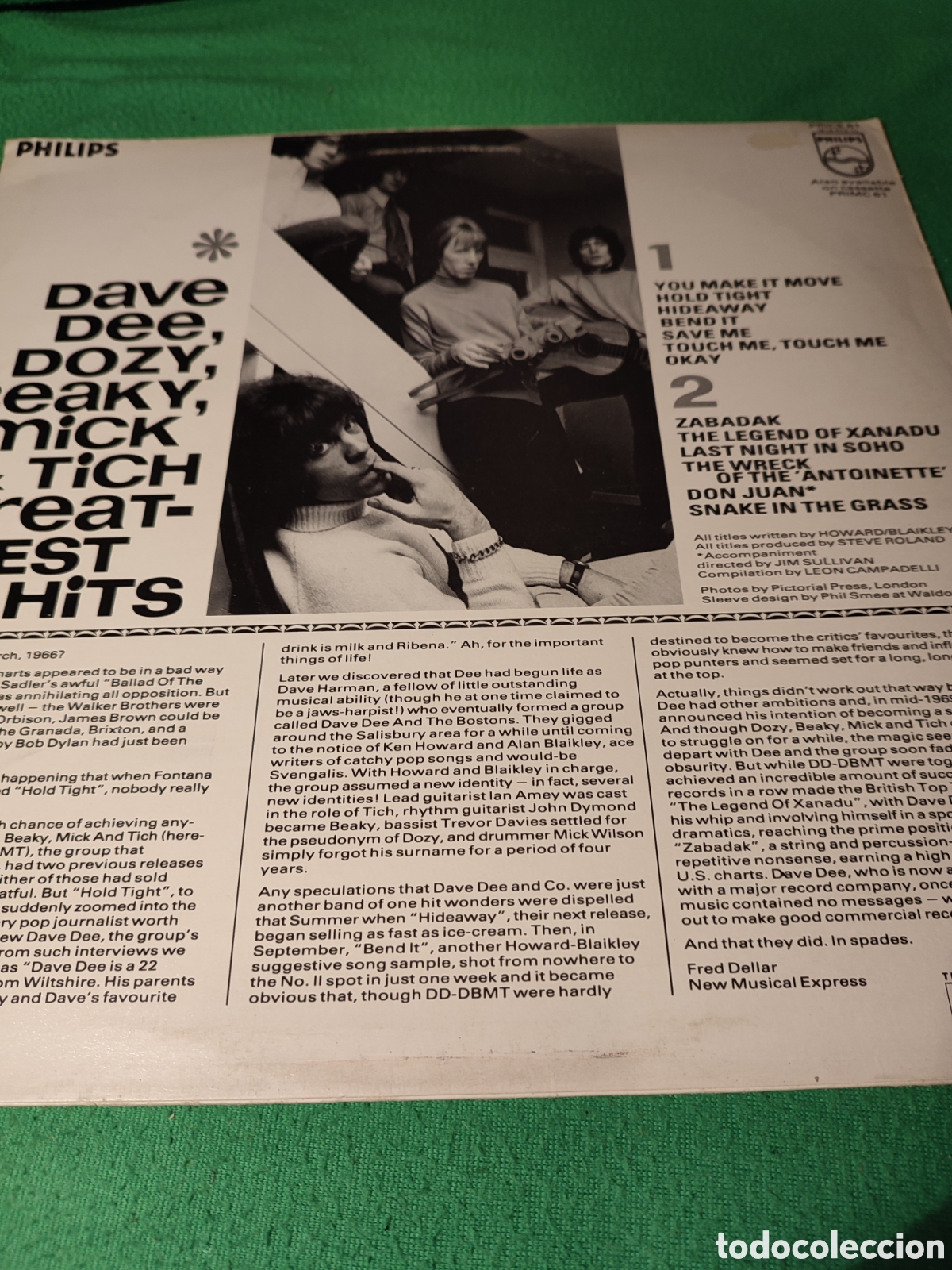 Discos de vinilo: Dave Dee,Dozy,Beaky,Mick & Tich - Greatest hits - Foto 2