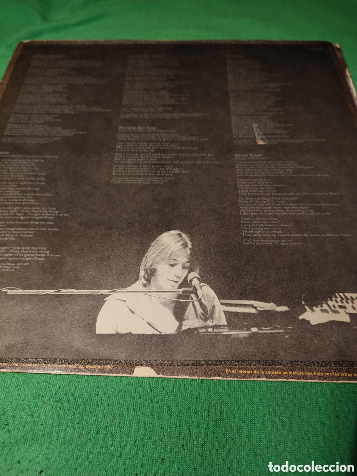 Discos de vinilo: Jackson Browne - Running on empty - Foto 3
