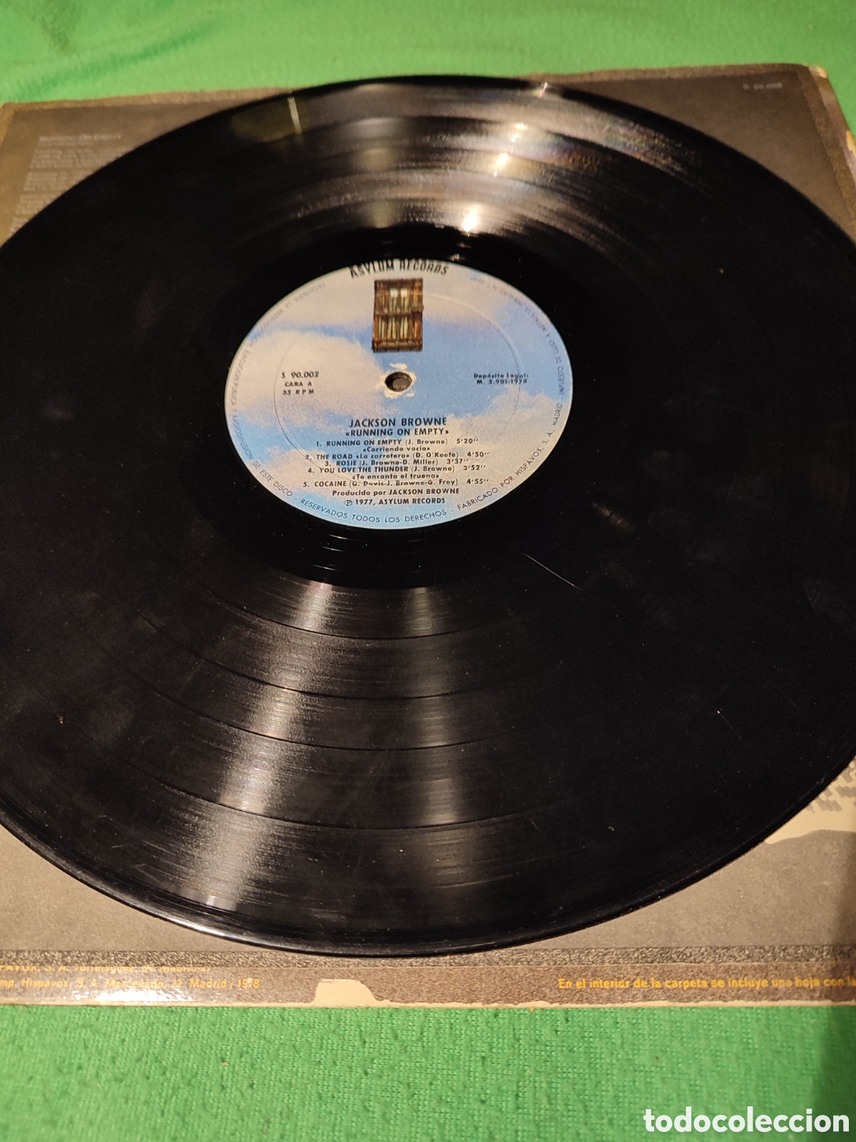 Discos de vinilo: Jackson Browne - Running on empty - Foto 4