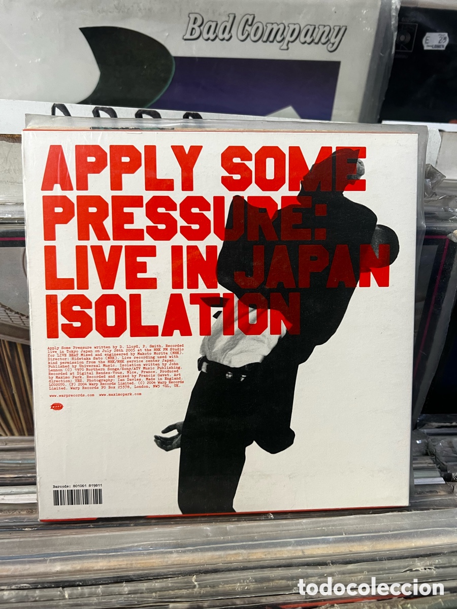 Discos de vinilo: Max&iuml;mo park apply some pressure - Foto 2