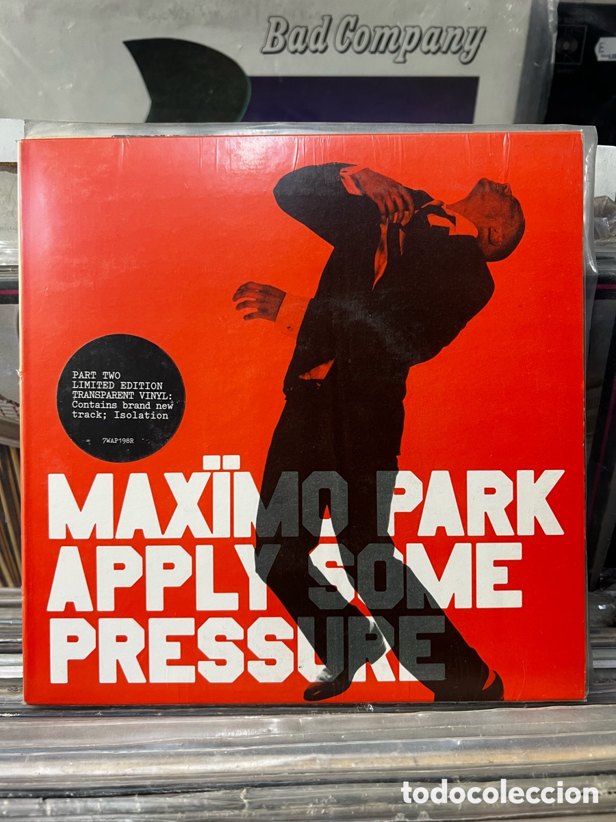 Discos de vinilo: Max&iuml;mo park apply some pressure - Foto 1