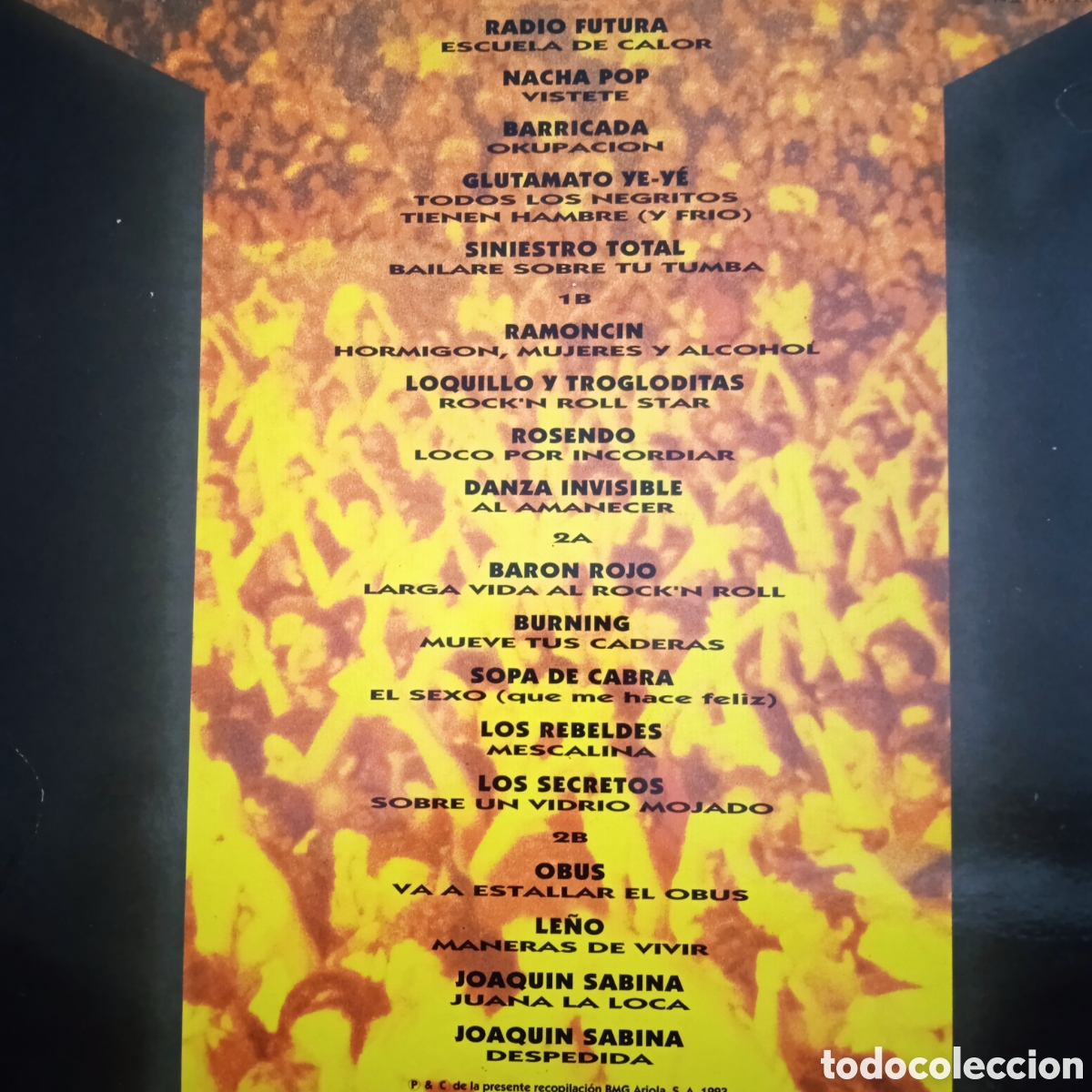 Discos de vinilo: 2xLPs RocknVivo - Foto 3