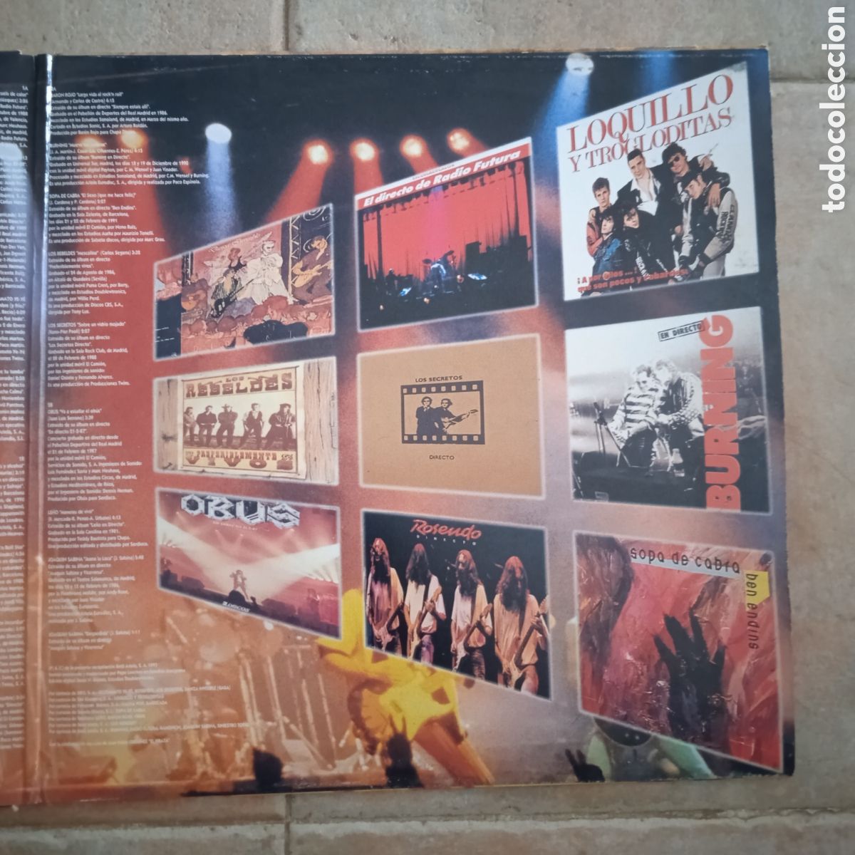Discos de vinilo: 2xLPs RocknVivo - Foto 5