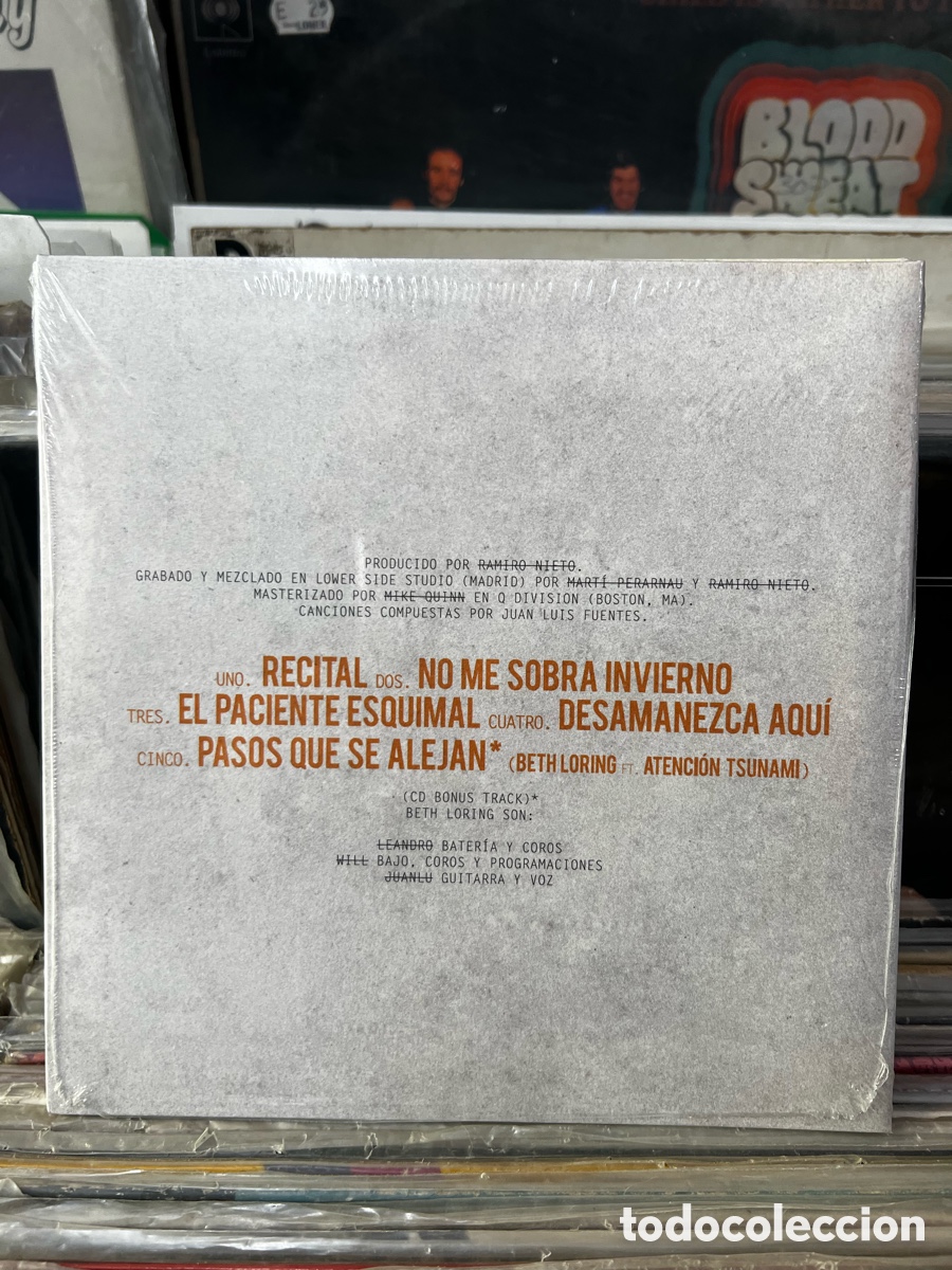 Discos de vinilo: Beth Loring Plan de vuelo austral - Foto 2