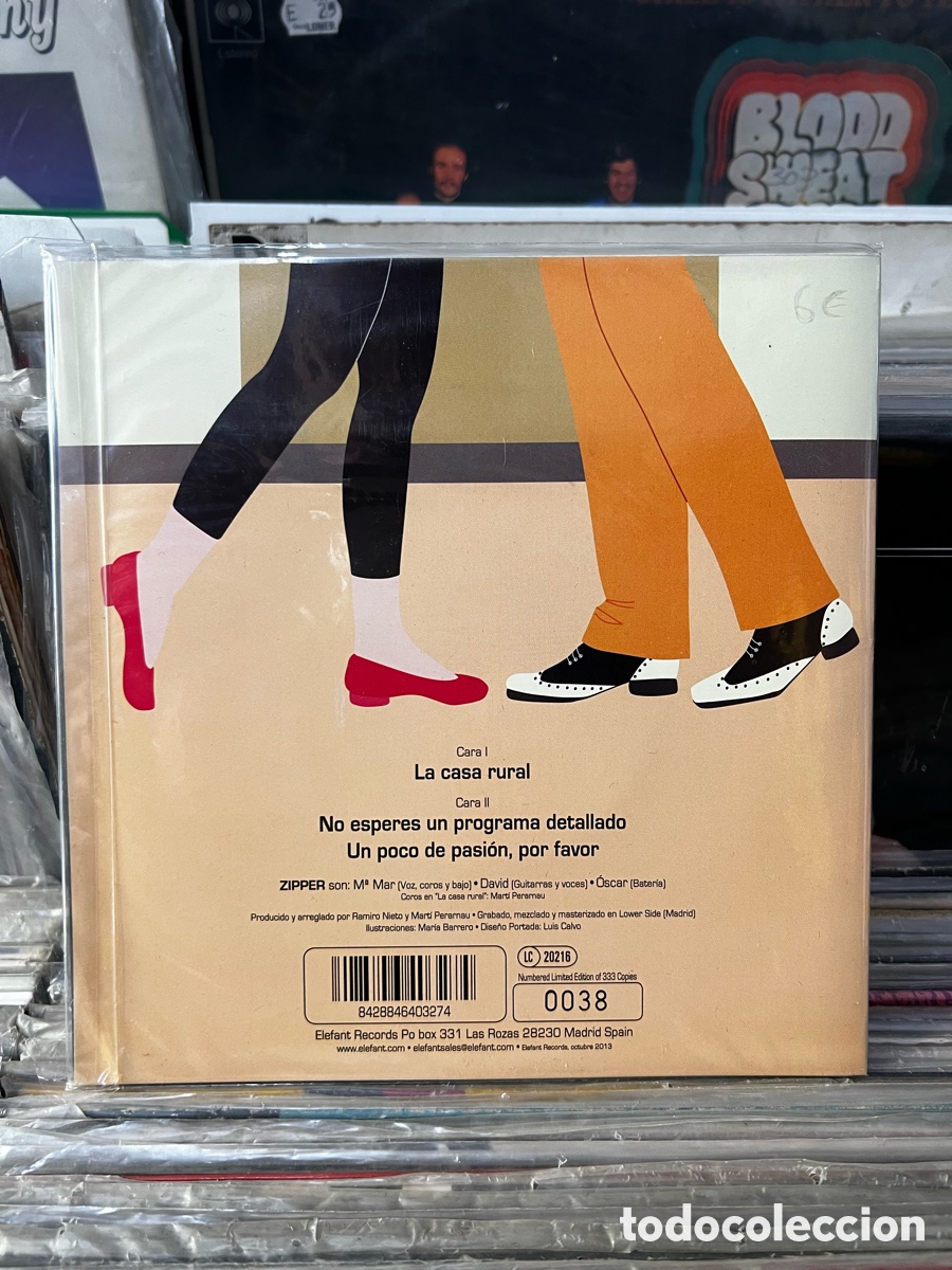 Discos de vinilo: Zipper La casa rural - Foto 2