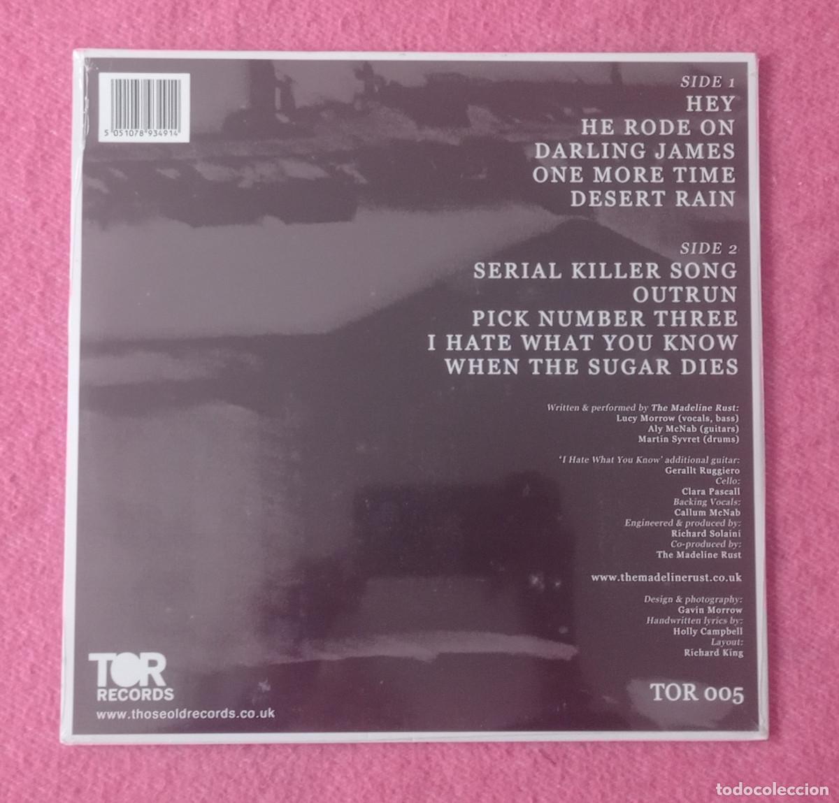 Discos de vinilo: LP THE MADELINE RUST - Truth Or Consequences - TOR 005 - PRECINTADO & NUEVO !! - Foto 2