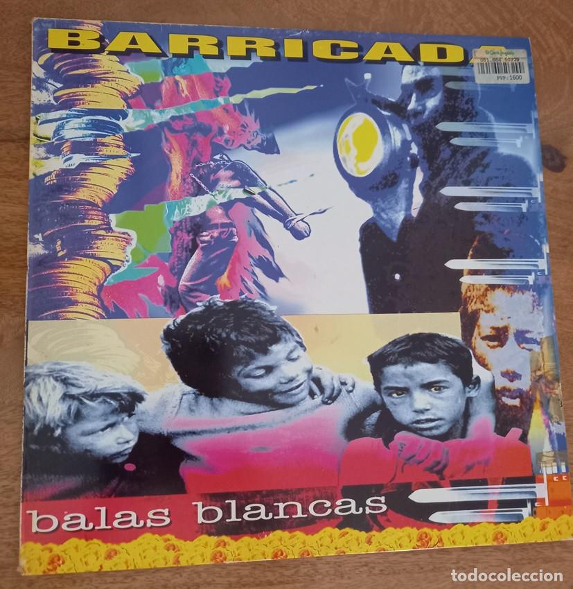 Discos de vinilo: BARRICADA - BALAS BLANCAS - LP - DISCO DE VINILO - 1992 - Foto 1