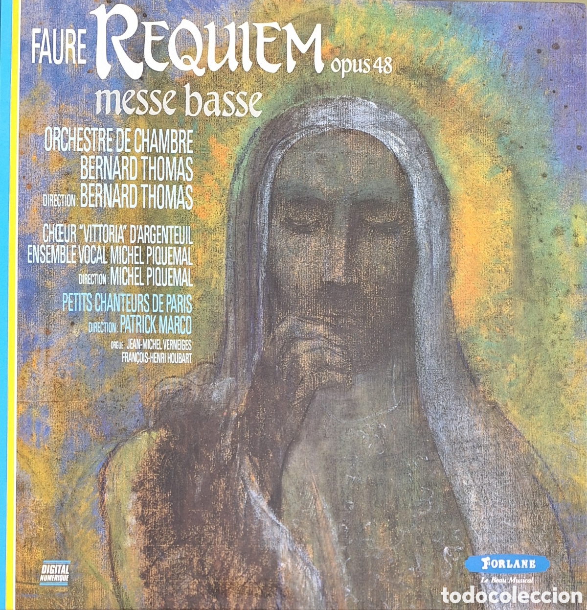 Discos de vinilo: Requiem opus 48. Gabriel Faure. Dtor: B. Thomas - Foto 1