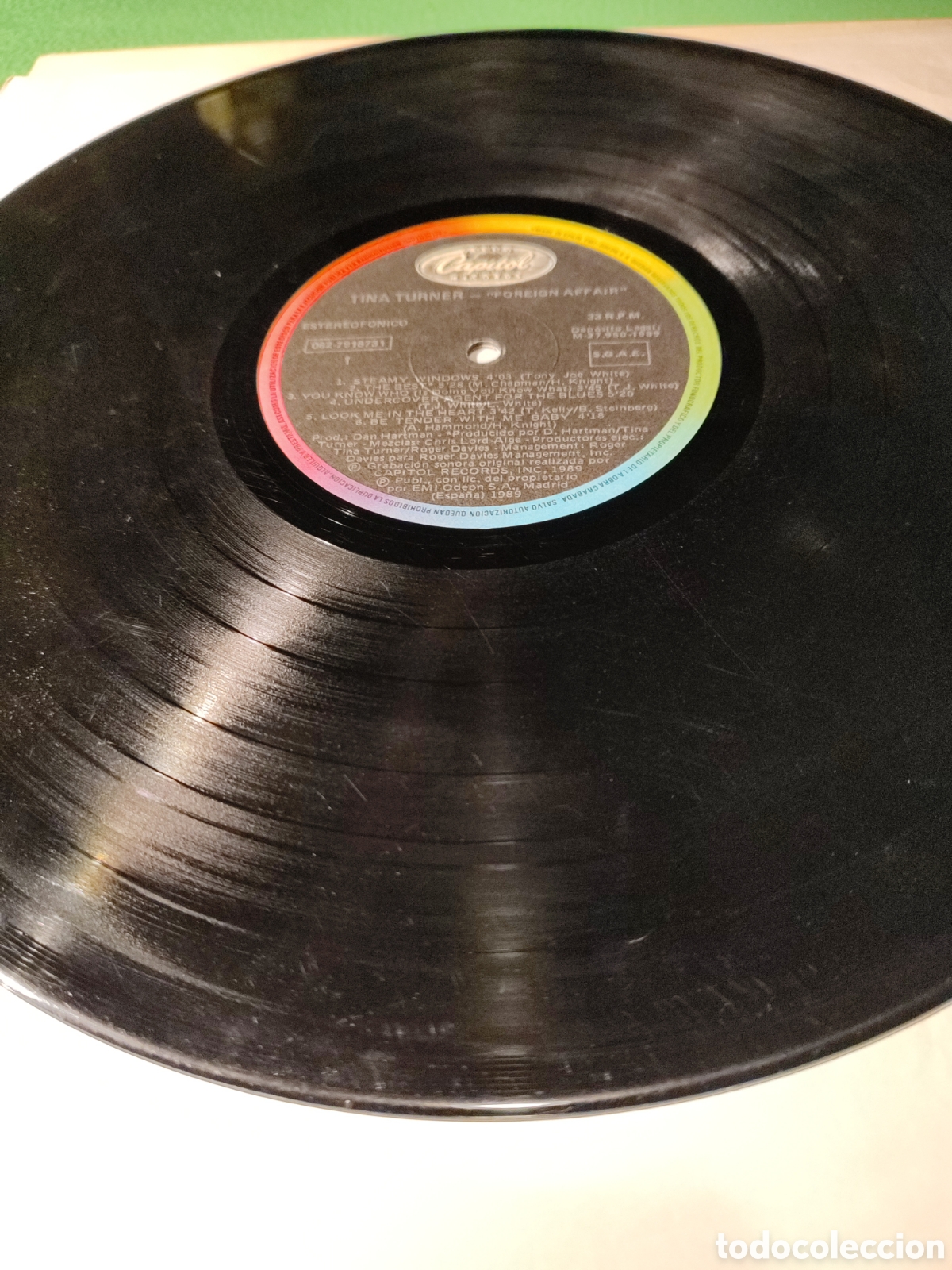 Discos de vinilo: Tina Turner - Foreign affair - Foto 4
