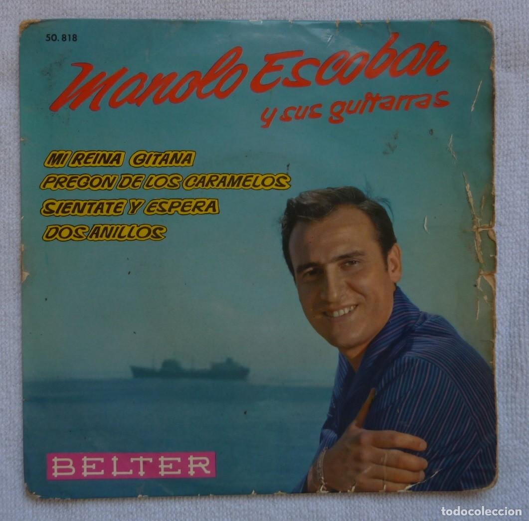 Discos de vinilo: MANOLO ESCOBAR // MI REINA GITANA+3 // 1962 // EP - Foto 1