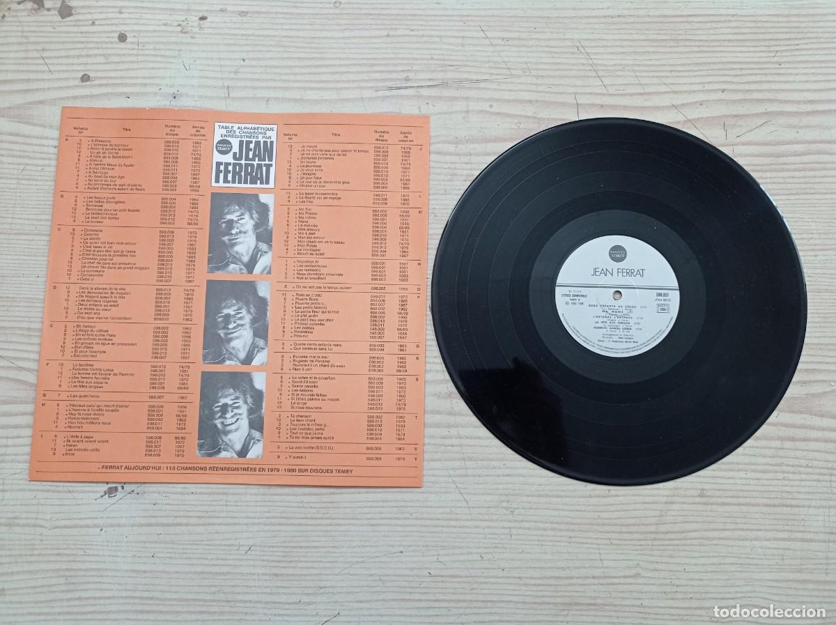 Discos de vinilo: Jean Ferrat - Jean Ferrat LP - Foto 3