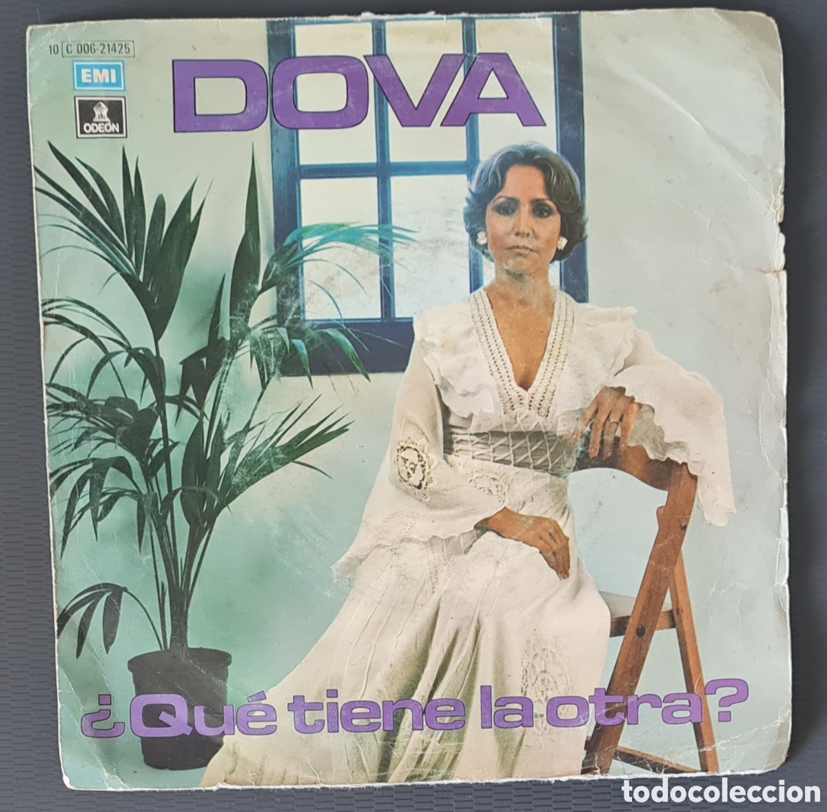 Discos de vinilo: SINGLE - DOVA - &iquest;QUE TIENE LA OTRA? 1977 - Foto 1