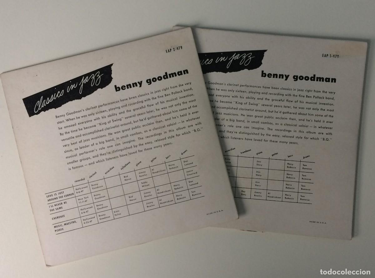 Discos de vinilo: Benny Goodman &ndash; Classics In Jazz (Part 1 & Part 2) - Foto 2