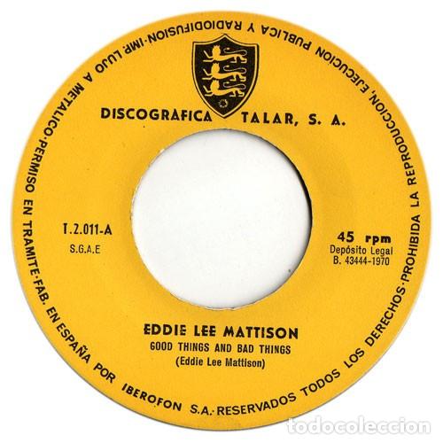 Discos de vinilo: Eddie Lee Mattison &ndash; Good Things And Bad Things - Foto 2