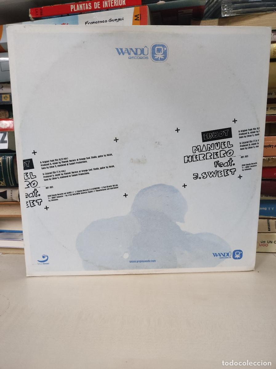 Discos de vinilo: Manuel Herrero Feat. J. Sweet &ndash; Enjoy - Foto 2