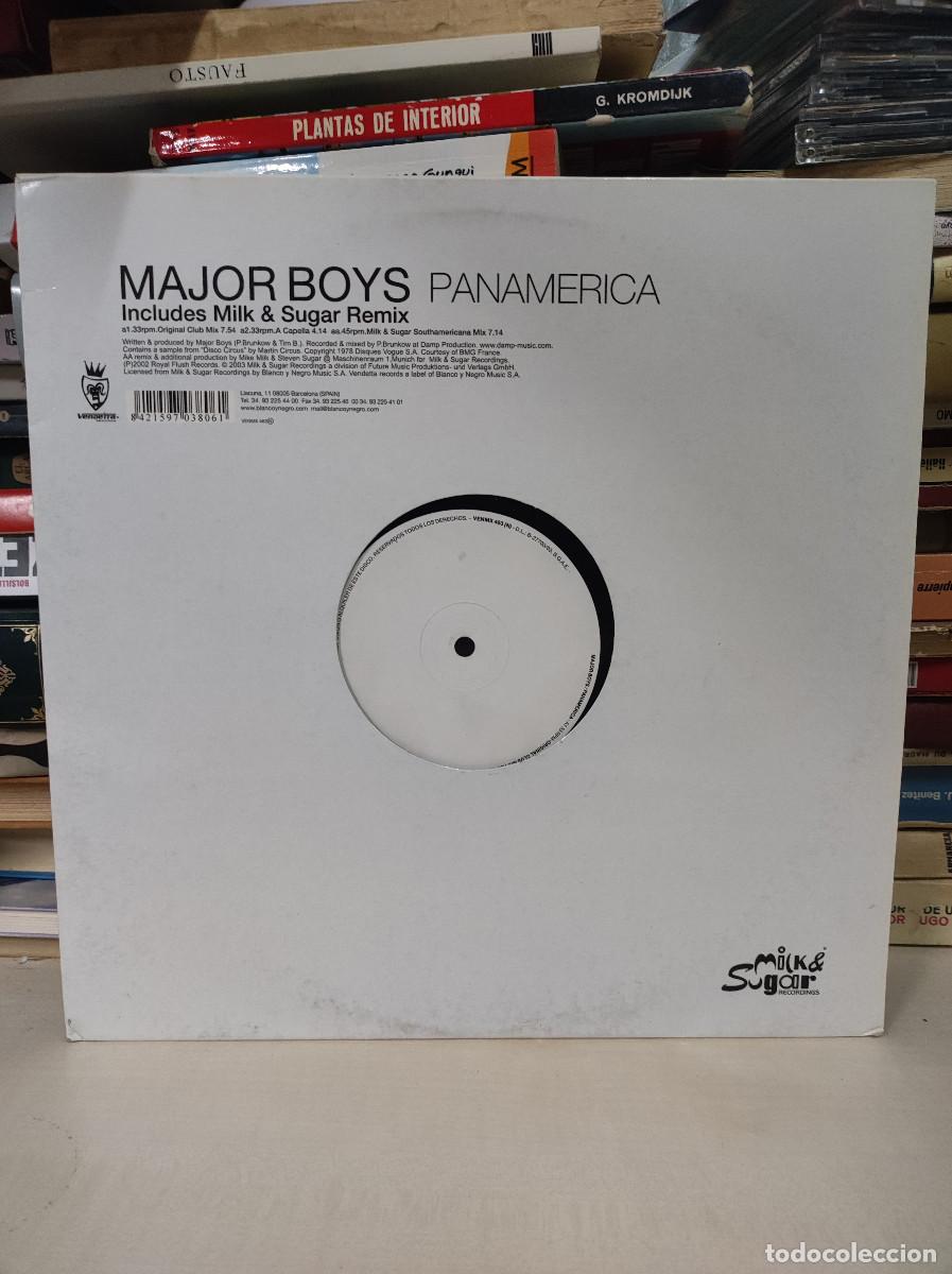 Discos de vinilo: Major Boys &ndash; Panamerica - Foto 1