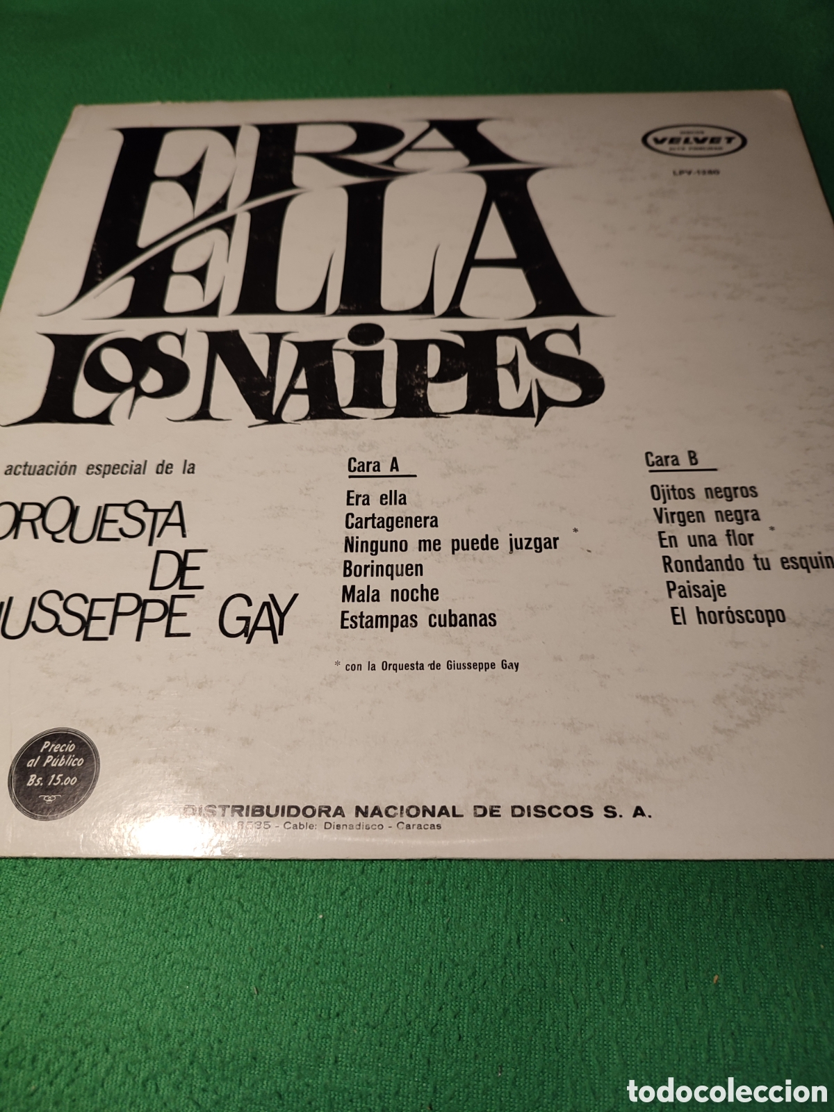 Discos de vinilo: Los Naipes - Era ella - Foto 2
