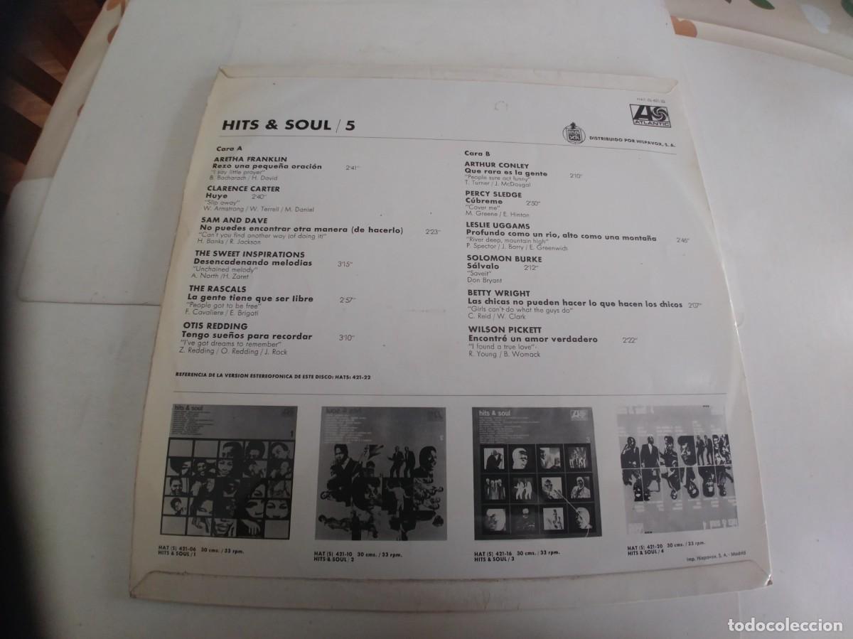 Discos de vinilo: HITS & SOUL 5-LP - Foto 2