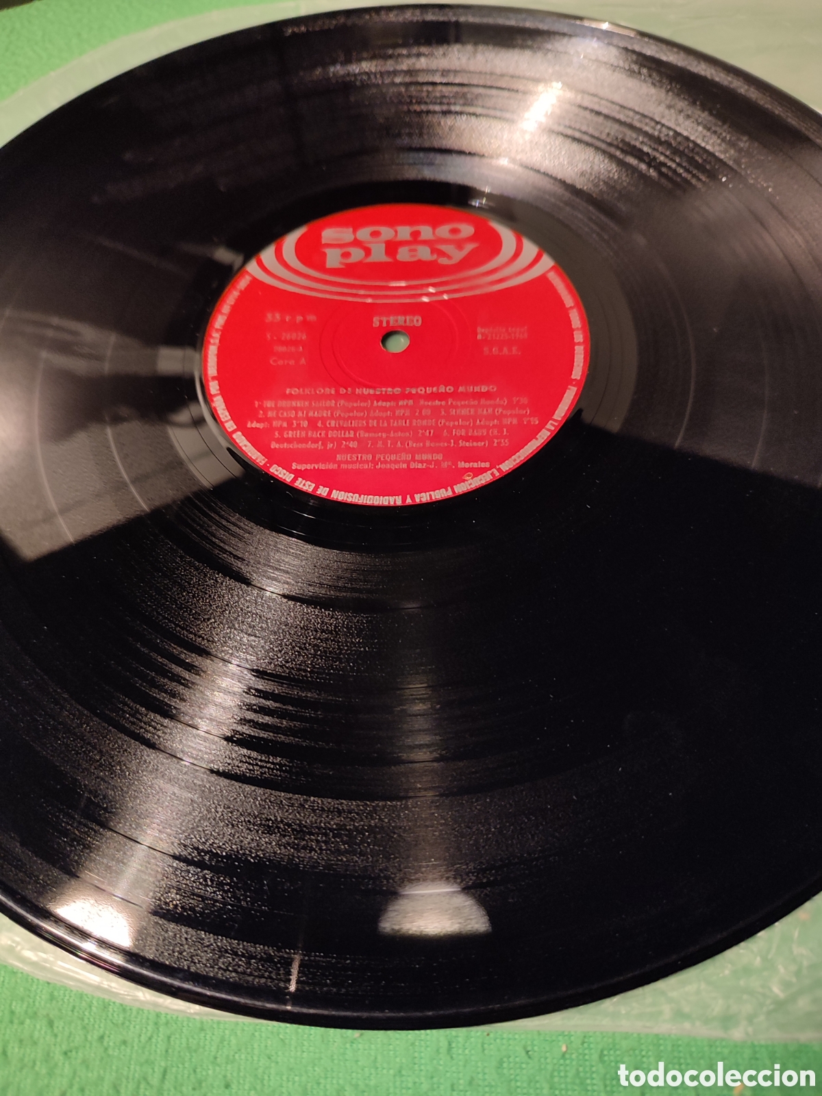 Discos de vinilo: Nuestro Peque&ntilde;o Mundo - El Folklore de - Foto 3