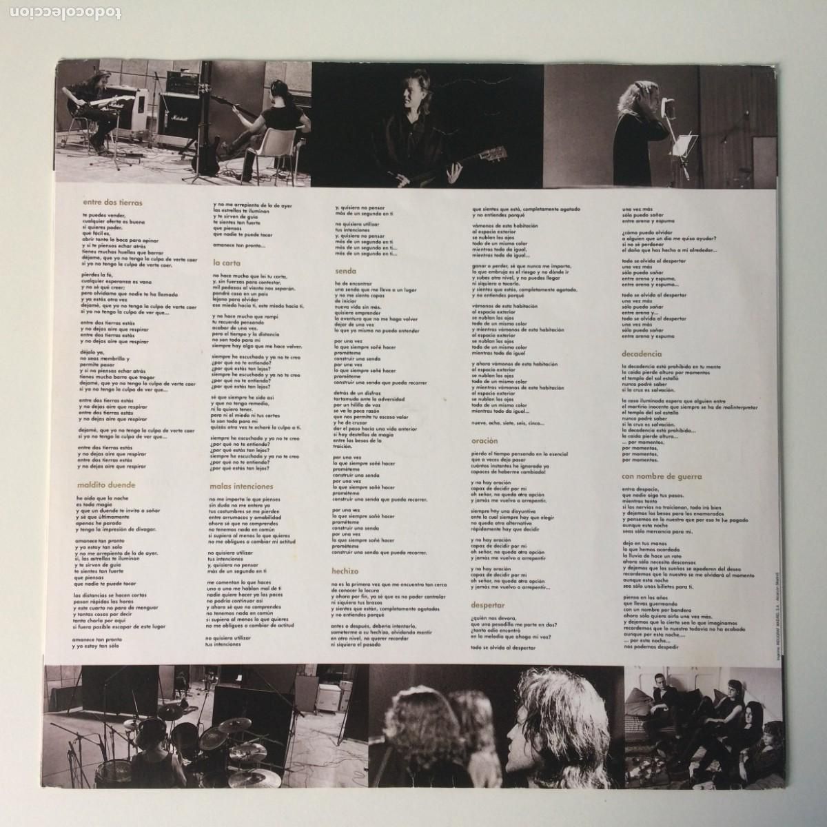 Discos de vinilo: H&eacute;roes Del Silencio &lrm;&ndash; Senderos De Traici&oacute;n , Spain 1990 EMI* - Foto 4