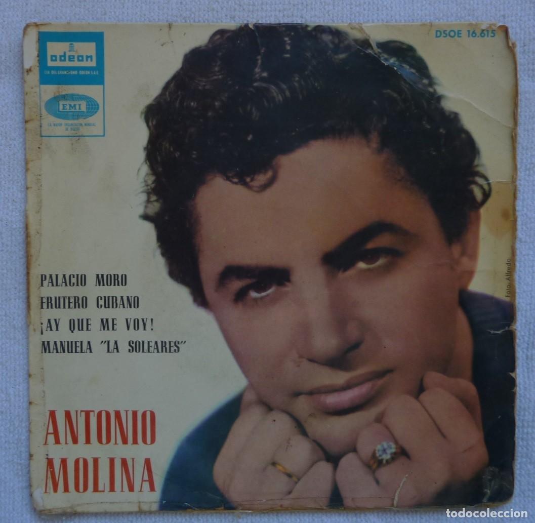Discos de vinilo: ANTONIO MOLINA // PALACIO MORO+3 // 1961 // EP - Foto 1